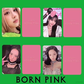 Ellen โปสเตอร์ฉลาก BLACKPINK BORN PINK LOMO ROSE LISA JISOO JENNIE สําหรับตกแต่งการ์ด