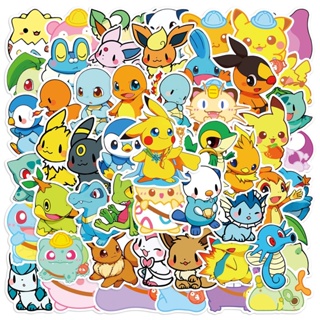 ❉ Q Baby Pokémon Series 03 สติกเกอร์ สําหรับติดตกแต่ง ❉ สติกเกอร์แฟชั่น Doodle DIY 50 ชิ้น/เซต