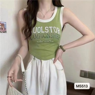 CF0594 เสื้อกล้ามไหมพรม ลาย Suolstor (M5513)