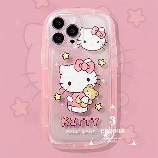 เคสโทรศัพท์มือถือ TPU แบบนิ่ม ลายการ์ตูนคิตตี้ ป้องกันเลนส์ สําหรับ Samsung A04s A04 A03s A02s A14 A13 A12 A23 A34 A71 A51 A03 A72 A52 A32 A22 A12 A50s A30s A11 M11 M22