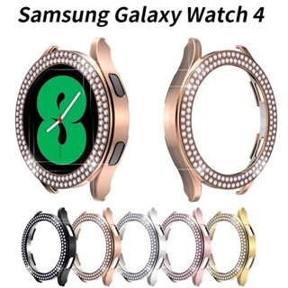 Bling เคสนาฬิกาข้อมือ ประดับเพชรคริสตัล พลอยเทียม แวววาว สําหรับ Galaxy Watch 4 40 มม. 44 มม.