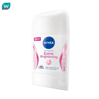Nivea นีเวีย สติ๊ก เอ็กซ์ตร้า ไบรท์เทนนิ่ง 50 มล. สติ๊กลดเหงื่อ ระงับกลิ่นกาย