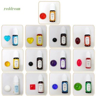 REDD Epoxy Resin Pigment 13 Color Liquid Epoxy Resin Dye for DIY Art Making 10ml