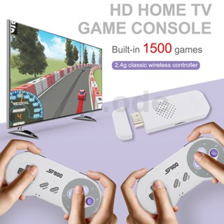 SF900 1500 Games 8Bit 16 Bit SNES NES Retro TV Game Console HD Classic Video Game Stick Wireless Gamepad Controller