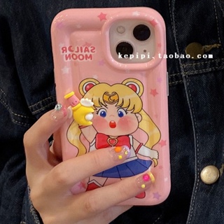 ใหม่ เคสโทรศัพท์มือถือ กันกระแทก ลายการ์ตูนเด็กผู้หญิงน่ารัก สําหรับ Iphone 11 14promax 13 12 14pro 13pro 14