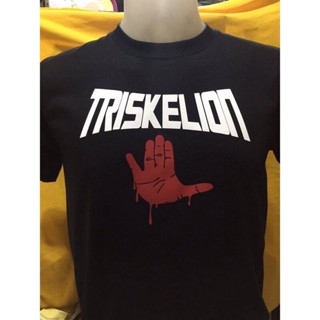 [S-5XL] เสื้อยืดผ้าคอตตอน เสื้อยืดดำ จู ทริสเกเลียน คอตตอน เสื้อฟราตตอน 2 t9g