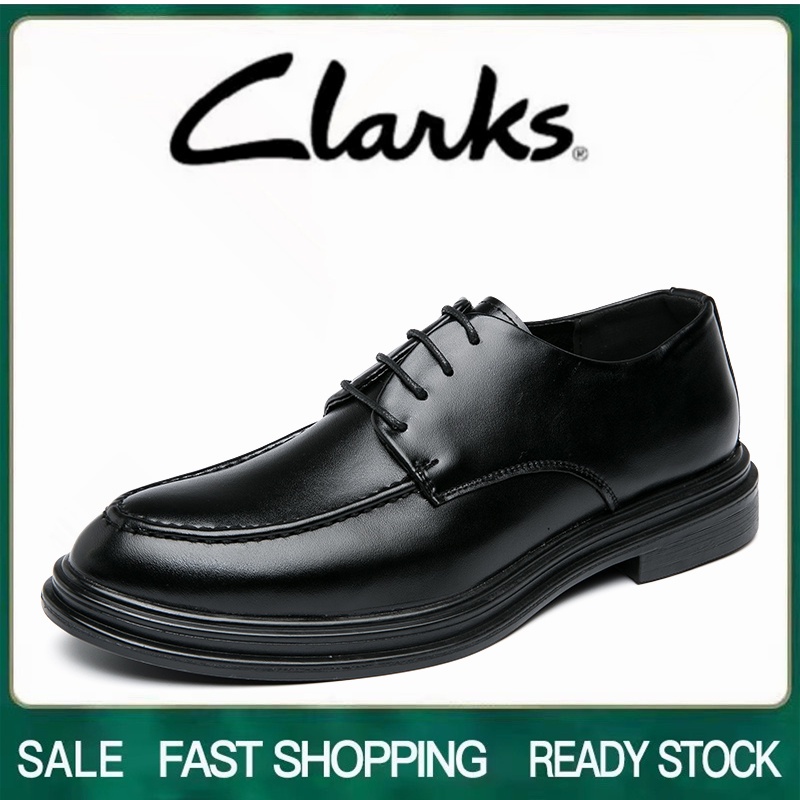 รองเท้า clarks สําหรับผู้ชาย clarks รองเท้าทางการสําหรับผู้ชายรองเท้าหนังเกาหลีรองเท้าสํานักงานรองเท