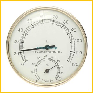 Zone Mini Indoor  Hygrometer 2 in 1 Temperature Humidity Monitor Gauge for Home Sauna Room 10°C~120°C/0~100%