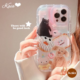 เคสโทรศัพท์มือถือแบบนิ่ม TPU กันกระแทก ลายการ์ตูนหมี กระต่าย แมว สุนัขน่ารัก สําหรับ Redmi A1 9T 9C NFC 10A 10 9A Redmi Note 10 11 10s 11s 9 Note 10 Note9 Note10s Note11