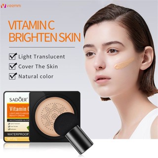 Sadoer Vitamin C Lightweight Bb Cream Mushroom Air Cushion Veemm