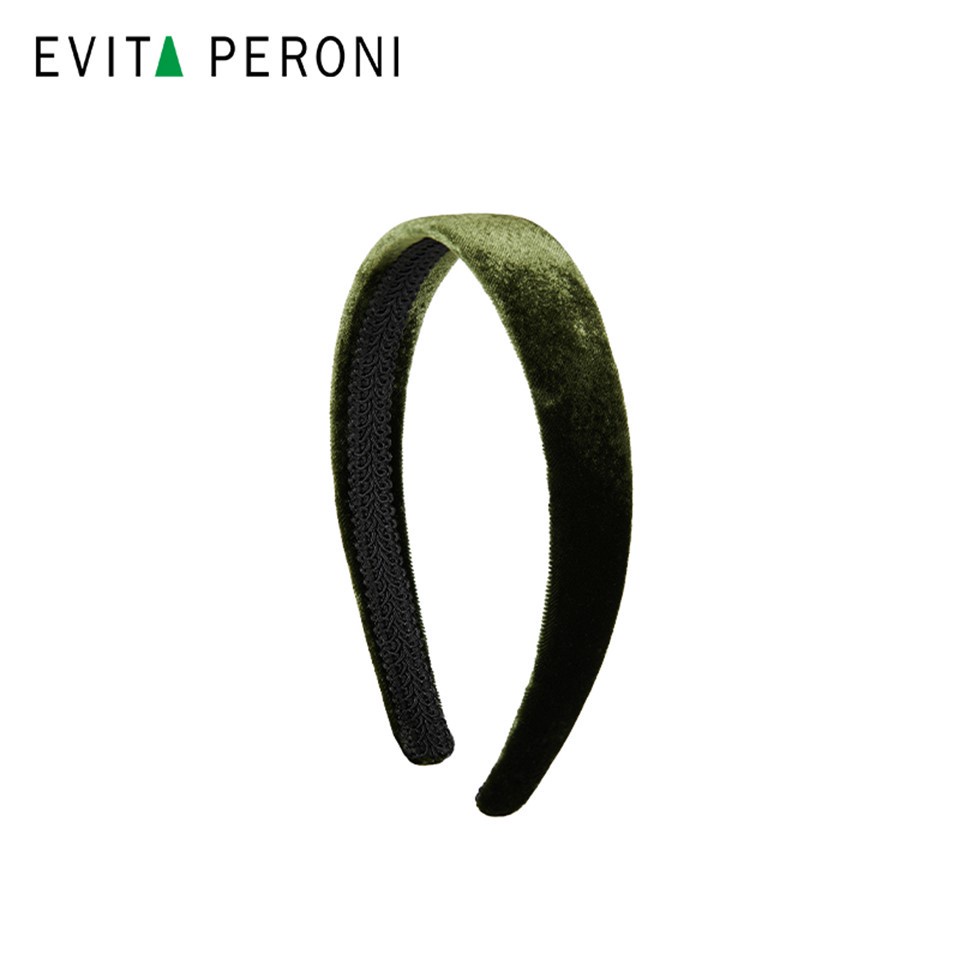 EVITA PERONI | Classic Velvet Wide Headband | กรงเล็บผมสไตล์พรีเมี่ยม | เครื่องประดับผมหรูหรา