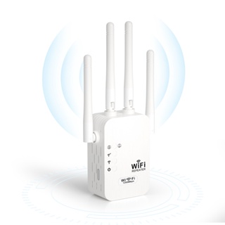 เครื่องขยายสัญญาณ WiFi ไร้สาย 2.4G 5Ghz 1200Mbps ระยะไกล 5G Wi-Fi