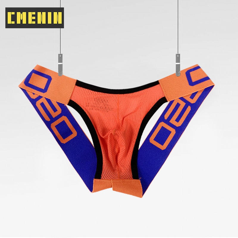 Cmenin กางเกงชั้นใน ระบายอากาศ เซ็กซี่ คุณภาพสูง สําหรับผู้ชาย BS835