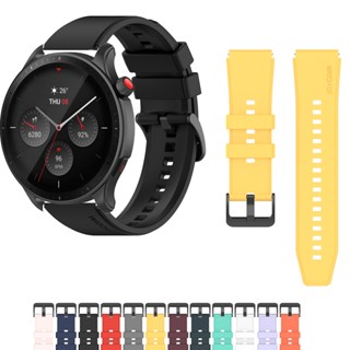 สายนาฬิกาข้อมือซิลิโคน 22 มม. สําหรับ Huami Amazfit GTR 4 4pro 2 GTR 2 2E GTR 3 Bip 5 5 Pro