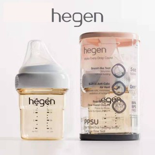 ขวดนม Hegen PCTO ขวดนม PPSU ขนาด 150 มล. 240 มล. 330 มล. 5 ออนซ์ 8 ออนซ์ 11 ออนซ์ อุปกรณ์เสริม สําหรับขวดนม