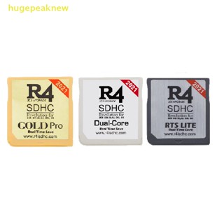 Hugepeaknew ตลับหมึก R4 Gold Pro SDHC สําหรับ DS 3DS 2DS Revolution พร้อมอะแดปเตอร์ USB 2021