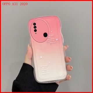 เคส Oppo A31 2020 เคส OPPOA31 2020 เคส oppo A31เคสโทรศัพท์มือถือ tpu ไล่โทนสี สําหรับ JBDK