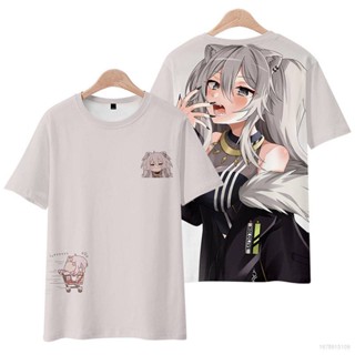 Yt3 เสื้อยืดแขนสั้นลําลอง คอกลม ทรงหลวม พิมพ์ลายอนิเมะ Shishiro Botan พลัสไซซ์ TY3