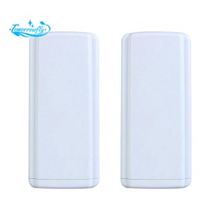 2Piece Wireless WiFi Bridge Outdoor CPE Router Wifi Extender 2-3KM Long Range EU Plug