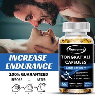 XEMENRY 3X Tongkat Ali Root Extract Capsules Strong Stamina เพิ่มภูมิคุ้มกันสุขภาพไตเสริมพลังงานชาย