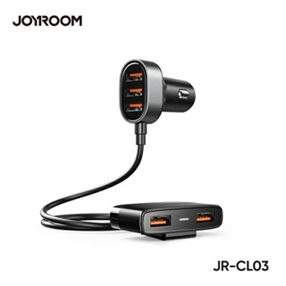 สาย USB Joyroom JR-CL03  Car Charger 5 USB 6.2A. !! ที่ชาร์จในรถยนต์ 5 ช่อง usb (3+2) 6.2A Max