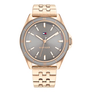 TOMMY HILFIGER รุ่น TH1782482 นาฬิกาข้อมือผู้หญิง สายสแตนเลส สีโรสโกลด์ หน้าปัด 38 มม.