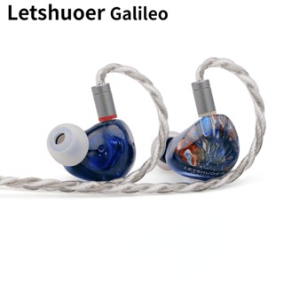 Letshuoer x GIZAUDIO Galileo หูฟังอินเอียร์ IEMs ไดรเวอร์ไดนามิก 10 มม. และหูฟังไฮบริด Sony 2389 BA Unit