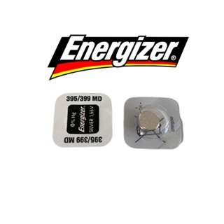 ถ่านกระดุม ถ่านนาฬิกา Energizer 395/399 (SR927SW,SR927W) Battery Silver Oxide 1.55V แพคกิ้งเม็ดเดี่ยว ถ่าน