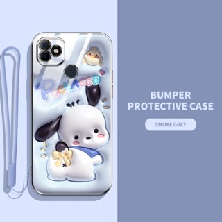 เคสโทรศัพท์มือถือ ลายสัตว์น่ารัก และพืช 3D พร้อมสายคล้อง สําหรับ Infinix Itel P36 Pro Vision 1 Plus