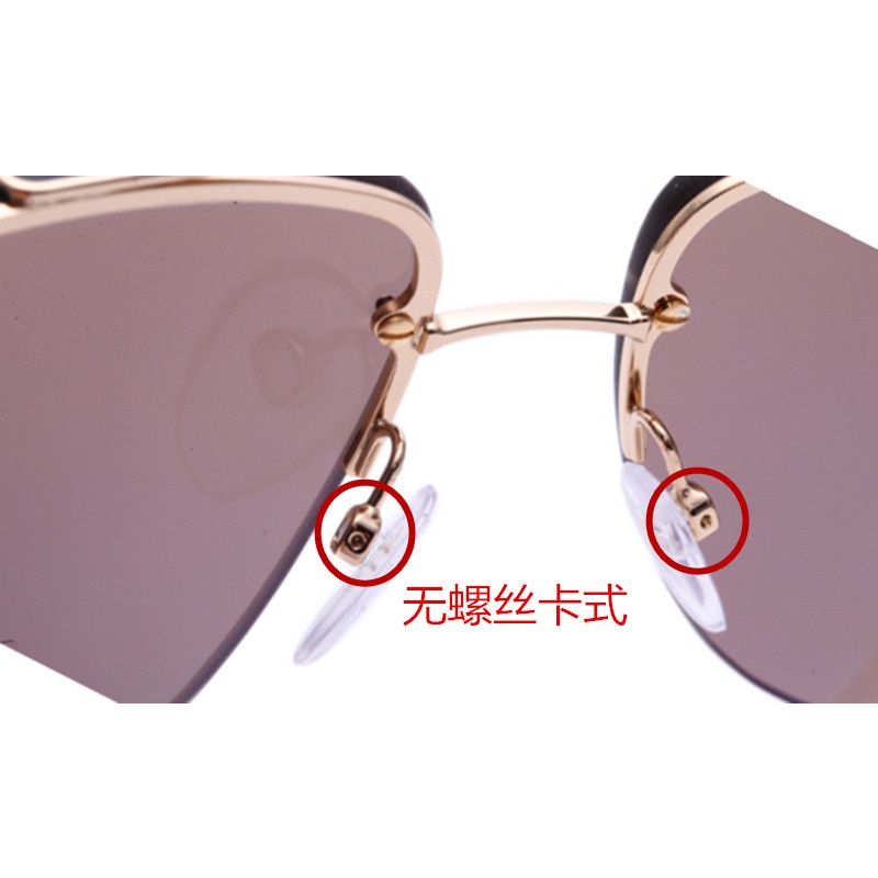 TOM FORD แว่นตาแผ่นรองจมูกอุปกรณ์เสริมสายตาสั้นแว่นตาแผ่นรองจมูกแว่นตากันแดด Leaf Pad TOM FORD TF Nose Pad Bracket - รูปที่ 4