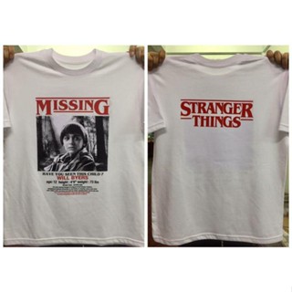 แขนสั้นโอเวอร์ไซส์Stranger Things Will Byers เสื้อยืด T-shirtS-4XL_01