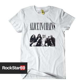 oversize T-shirt Kaos Band Alice in Chains รองเท้าลําลอง ขนาดใหญ่ สําหรับผู้ใหญ่ ไซซ์ S - 7XL | เสื้อยืด พรีเมี่ยม S-5XL