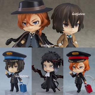 Nendoroid Bungo Stray Dogs 676# ตุ๊กตาฟิกเกอร์ Nakahara Chuuya Dazai Osamu ของเล่นสําหรับเด็ก