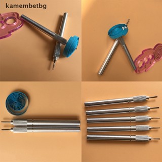 kamembetbg Metal Slotted Quilling Paper Tool Papercraft Origami Paper Quilling Rolling Pen TH