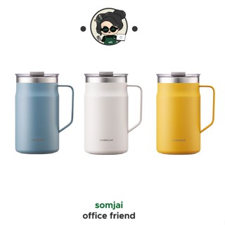 LocknLock (ล็อกเอ็นล็อก) แก้วเก็บอุณหภูมิร้อน-เย็น Metro Mug รุ่น LHC4282 ความจุ 600 มล.