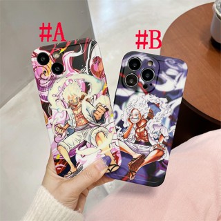 เคสซิลิโคน สำหรับ ไอโฟน iPhone 14 Pro Max iPhone 13 Pro Max iPhone 12 Pro Max iPhone 11 Pro Max Fashion Cartoon Nika Monkey D Luffy ลูฟี่ Soft Silicone Case