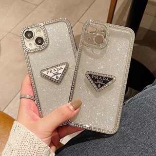 เคสป้องกันโทรศัพท์มือถือ ลายผู้หญิง ประดับเพชร หรูหรา สําหรับ Iphone 14 13Promax 11 12