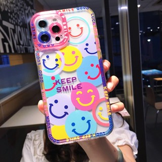 เคสโทรศัพท์มือถือแบบนิ่ม ใส กันกระแทก ลายดอกไม้หน้ายิ้ม สําหรับ Realme 9 Pro+ 9i 4G 5G 8 Pro 7 7i 6 Pro 5 5s 5i 6i 6s 8i