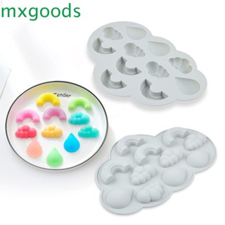 Mxgoods แม่พิมพ์ซิลิโคนรูปหยดน้ํา 3D สําหรับทําน้ําแข็งเค้กช็อคโกแลต 11 ช่อง