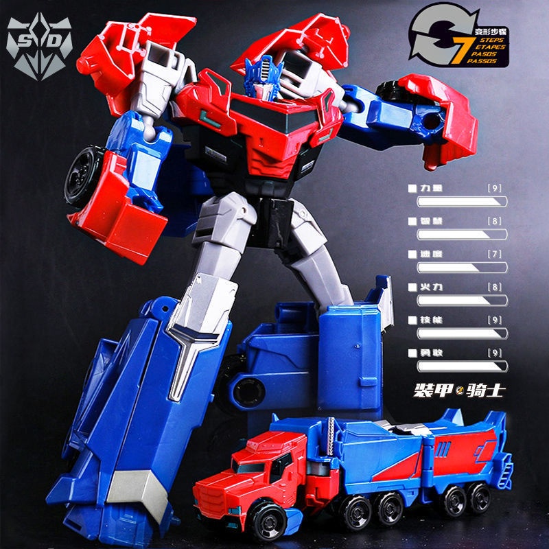 ของเล่นโมเดลรถยนต์ Dudumodel Optimus Prime 8nuw