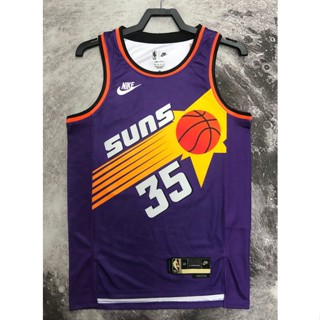 Nba Phoenix Suns No. แบบกดร้อน 2023 เสื้อกีฬาบาสเก็ตบอล สีม่วง 35 ชิ้น