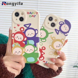 เคสโทรศัพท์มือถือ TPU นิ่ม ลายเทเลทับบี้น่ารัก สําหรับ OPPO Reno 9 8 6 5 Pro Plus 5G 7 4 Pro SE 5K 3 Pro 5G 2 R17 Pro R15 R11S R11