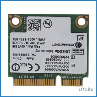 Utakee การ์ด Wifi PCI-E ขนาดเล็ก 622ANXHMW IEEE 802.16e และ 802.11a/b/g/N 300Mb สําหรับ IBM Advanced-N+WiMAX 6250ANX 60