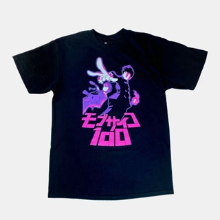 [S-5XL]เสื้อยืด Mob Psycho - Shigeo Season 2 - Crunc เสื้อผ้าคู่รักชายหญิง