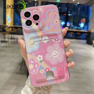 เคสโทรศัพท์มือถือแบบนิ่ม ใส ลายหน้ายิ้ม พร้อมช่องใส่บัตร สําหรับ Huawei Nova 10 9 6 Pro SE 8 8i 7i 5T 4E 3i 2 Lite Y90 Plus Y70 Y61 4G Y60