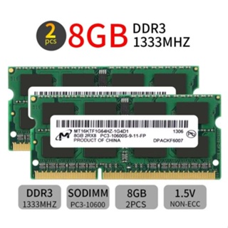 ใหม่ไมครอน 16GB 8GB 4GB DDR3 1333MHz PC3-10600S 204Pin CL9 SODIMM หน่วยความจำแล็ปท็อปแล็ปท็อป RAM SDRAM