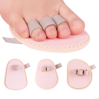 ♕Toe Split Cushions Protector Separator Support Pads Straightener Bunion Guard Breathable Sweat-Absorbent Anti-Wear Anti-Pain Front Foot Pad ผลิตภัณฑ์ดูแลเท้า Wfuture♕