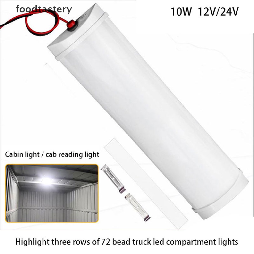 Fty โคมไฟอ่านหนังสือ Led 72 ดวง 12 24V สําหรับติดเพดานรถยนต์ รถบรรทุก