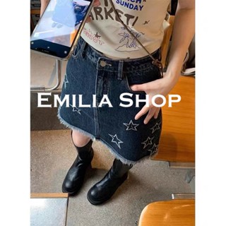 EMILIA SHOP  กระโปรง กระโปรงผู้หญิง สไตล์เกาหลี เสื้อผ้าแฟชั่นผู้หญิง A23M08 สไตล์เกาหลี Chic High quality Trendy A23M08J 36Z230909