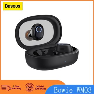 Baseus WM03 หูฟังไร้สาย บลูทูธ 5.3 TWS สวมใส่สบาย ใช้งานได้นาน 38 ชั่วโมง